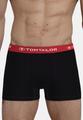TOM TAILOR Herren Pants 3er Pack M - Schwarz-dunkel-uni