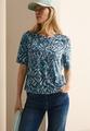 Shirt mit Ornamentmuster L - Universal Blue
