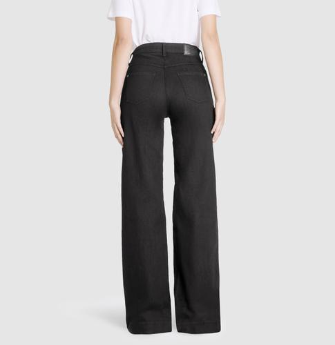 MAC JEANS - WIDE, Authentic Stretch Denim 42/34 Wide Fit - Schwarz
