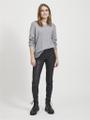 VIRIL O-NECK L/S KNIT TOP - NOOS