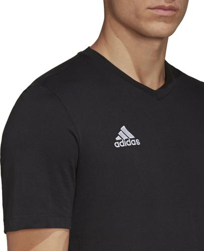 ADIDAS Herren Fanshirt Entrada 22 (normal & lang) S in Schwarz