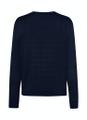 Pullover V-Ausschnitt 1/1 Arm Blau 56
