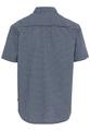 Kurzarm Hemd aus reiner Baumwolle M Regular Fit - Night Blue