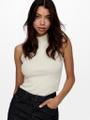 ONLNESSA S/L HIGHNECK RIB TOP JRS N