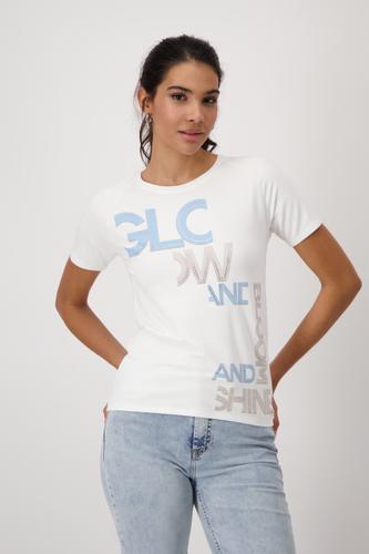 T-Shirt mit Schmuckschrift 40 - Off-white