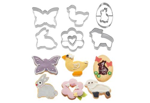 Ausstechförmchen 'Ostern/Frühjahr' 6-teilig