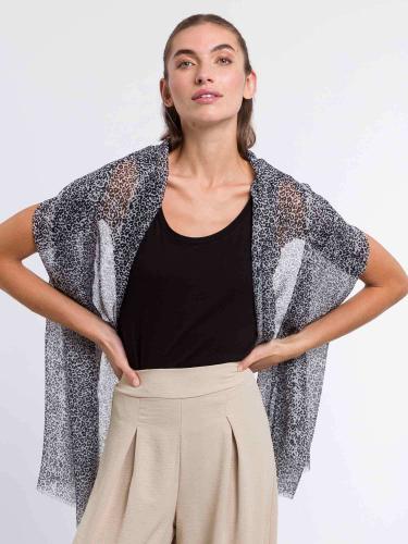 Schal Polyester Schal OS - Black White