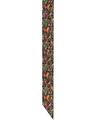 Schal Twilly aus Seide mit FRAAS Plaid Karo und Tier-Print OS - Caviar