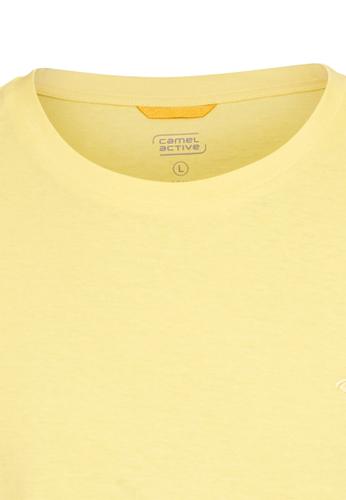 Basic T-Shirt aus reiner Baumwolle M Regular Fit - Dusty Citron
