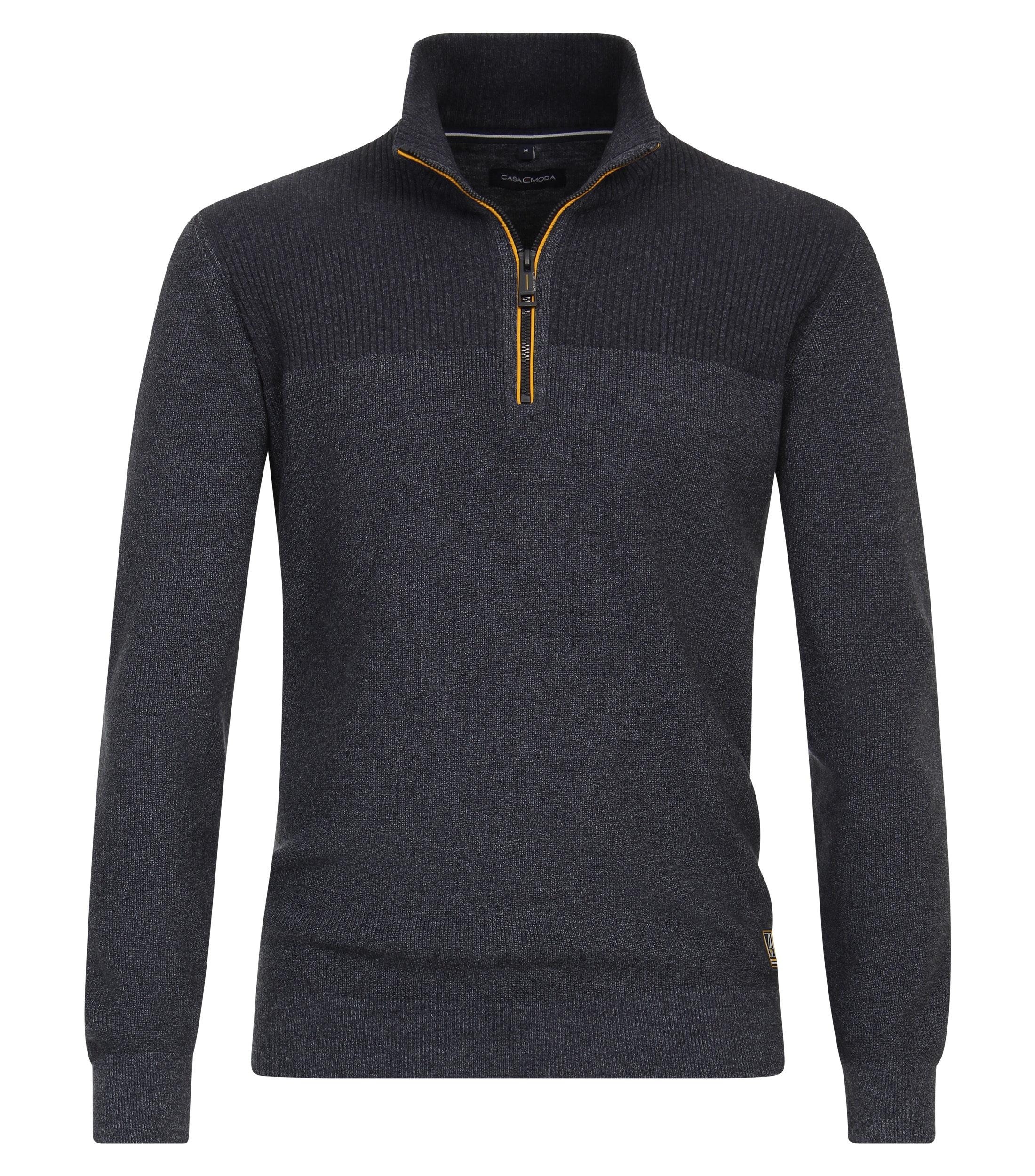 Troyer L Basic Knitwear - Blau