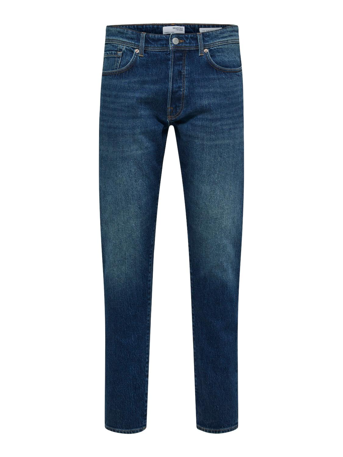 SLH172-SLIMTAPE TOBY 3302 M.B JNS NOOS 29/32 Verjüngter Slim Fit - Blue Denim