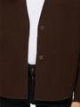 VIJUICE LOOSE L/S JACKET - NOOS 38 - Coffee Bean
