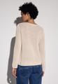 Pullover mit Lochmuster 42 - Lucid White