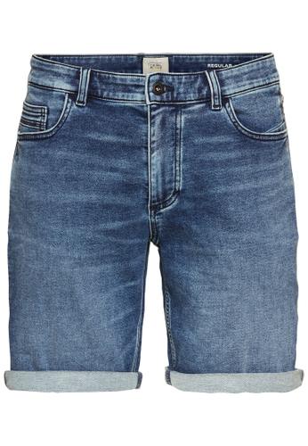 fleXXXactive® Jeansshorts im Regular Fit Blau 36IN