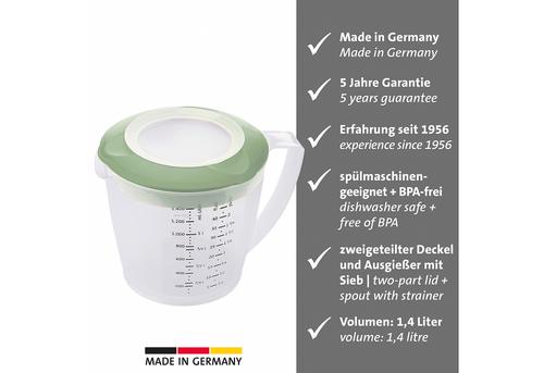 Rührbecher mit Deckel 'Helena'