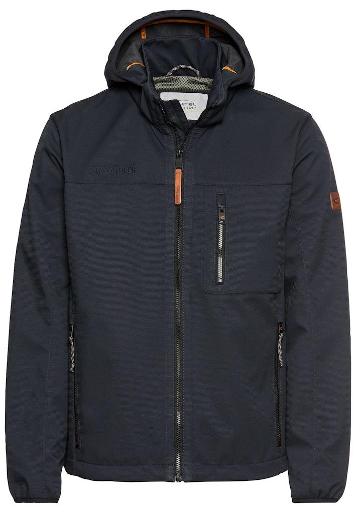 Softshell Jacke aus recyceltem Polyester Blau 52