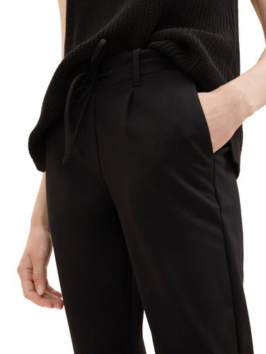 Lässige Stoffhose 40/32 Slim Fit - Deep Black