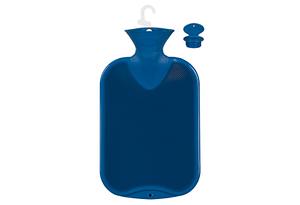 Wärmflasche Doppellamelle 2 l saphir