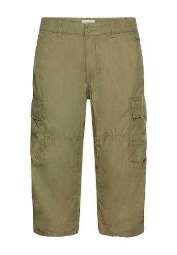 3/4 Cargo Shorts Regular Fit Grün 33IN