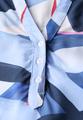 Gemustertes Blusenshirt M - Urban Navy Blue