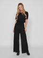 VIPLISA HW WIDE PANTS - NOOS XL Locker geschnitten - Black Beauty