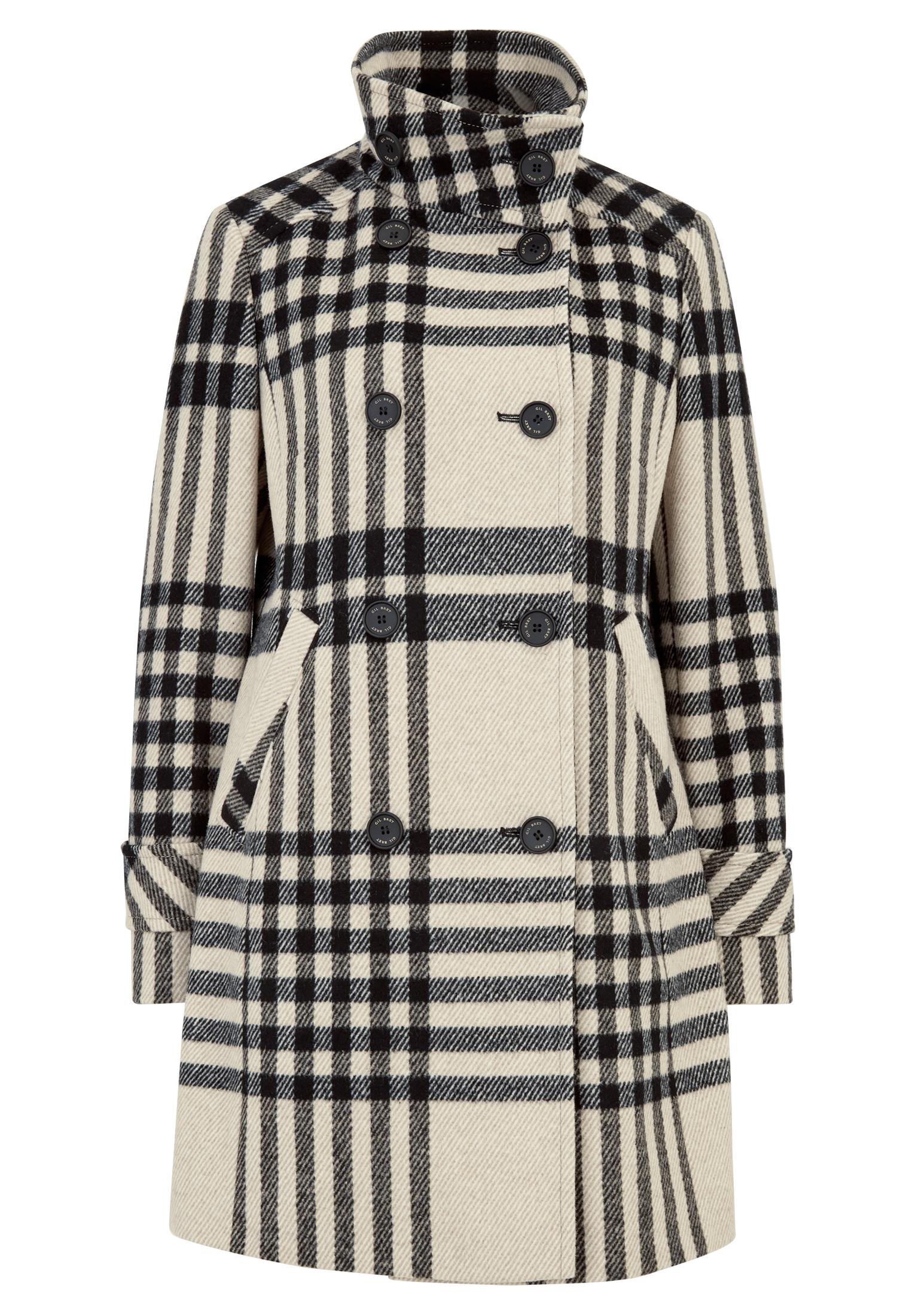 Winterjacke 42 Leicht tailliert - Camel/black