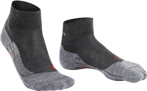 FALKE TK5 Short Damen Socken 37-38 in Grau