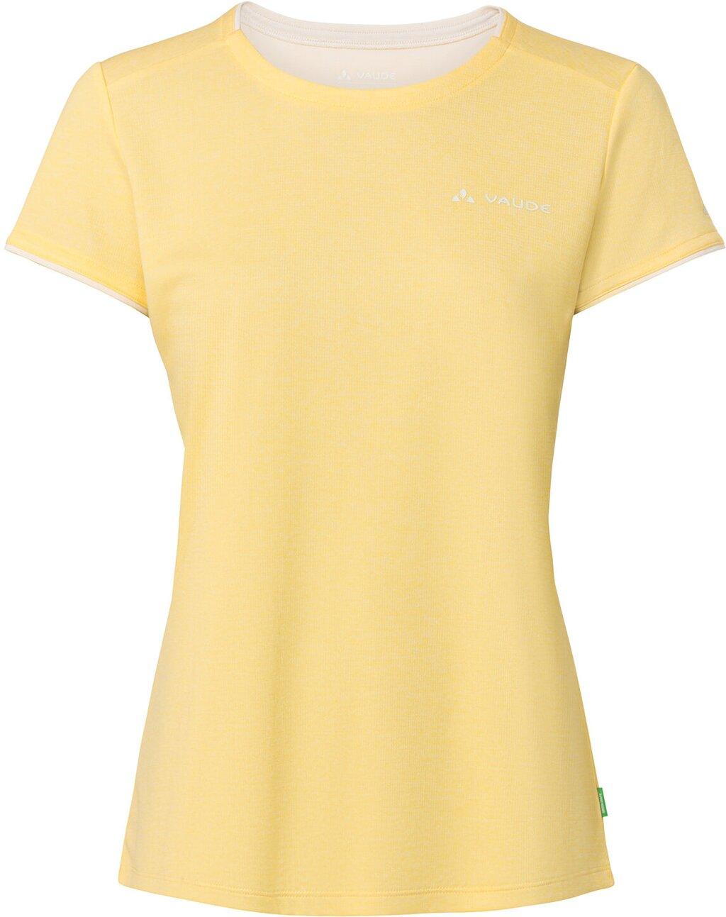 Damen Shirt Wo Essential T-Shirt 36 in Gelb