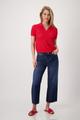 Ajour-Poloshirt 36 - Red