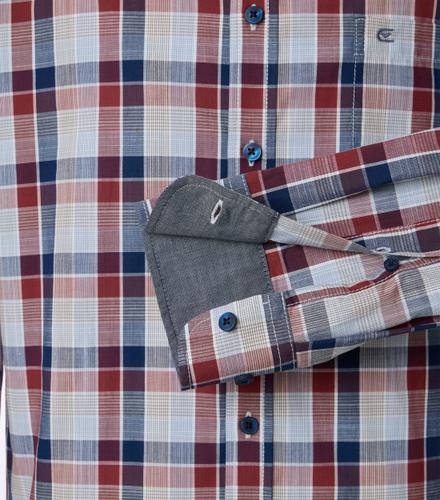 Freizeithemd L Comfort Fit - Rot
