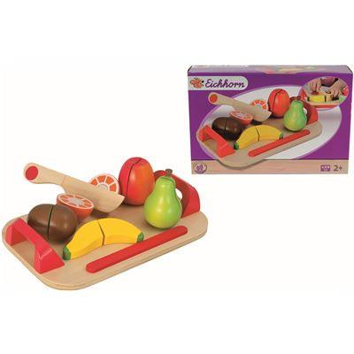 Eichhorn - Schneidebretter, Set mit Früchten - 12 teilig