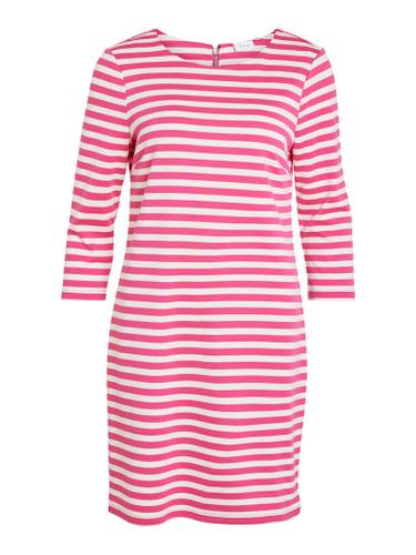 VININNY 3/4 O-NECK DRESS - NOOS Rosa S