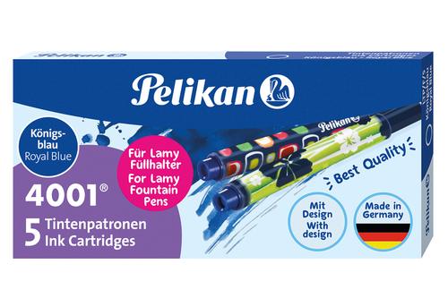 Tintenpatrone f.Lamy,5Stk.blau