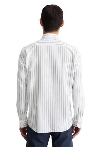 Oxford-Hemd shaped Mehrfarbig L