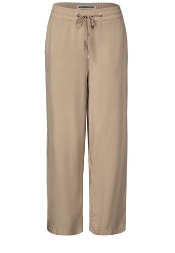 Wide Leg Hose Beige 42/7/8 Hosen