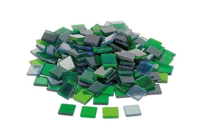 Mosaik Acrylglassteine "Quadratisch" ca. 205 Stück