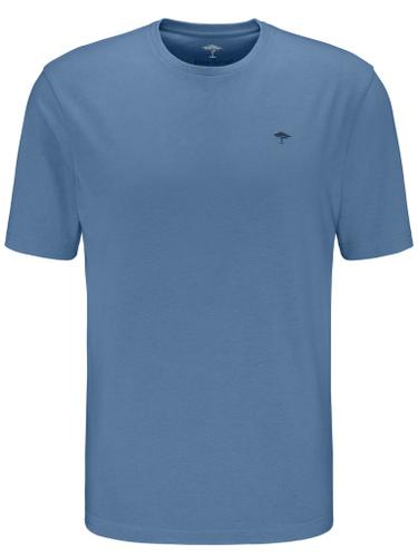 T-Shirt, O-Neck Blau M