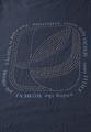 T-Shirt mit Schmucksteinen L - Urban Navy Blue