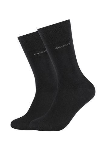 Unisex Basic ca-soft Socks 2p - Schwarz / 47/49