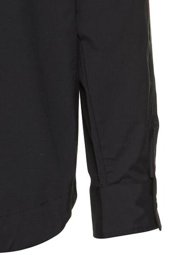 Funktionales Overshirt aus einem Baumwollmix Blau L