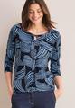 Shirt mit Knotendetail S - Universal Blue