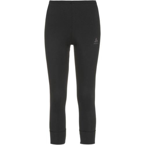 ODLO Damen 3/4 Hose BL BOTTOM 3/4 ACTIVE WARM ECO XS in Schwarz