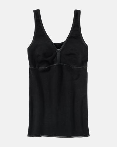 Camisole gemoldet INSHAPE COTTON 48/50 - Schwarz
