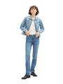 Jeansjacke mit recycelter Baumwolle M Regular Fit - Light Stone Blue Denim
