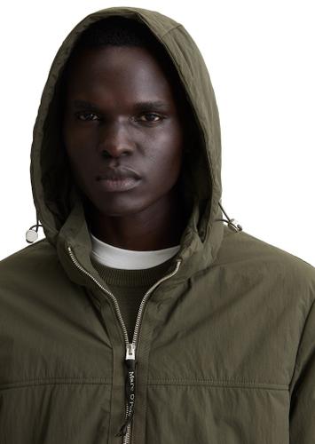 Kapuzen-Jacke regular Grün L