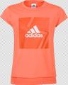 adidas Mädchen Branded T-Shirt 140 in Orange