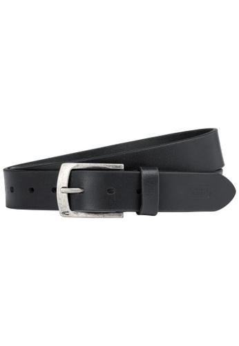 Ledergürtel Schwarz 3XL