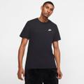 NIKE Herren T-Shirt M NSW CLUB TEE S in Schwarz