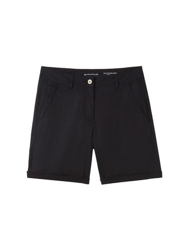 Chino Bermuda Shorts 34 Slim Fit - Deep Black