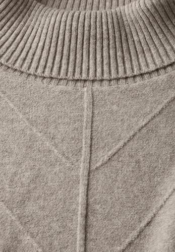 Strukturpullover 38 - Breezy Beige Mel.